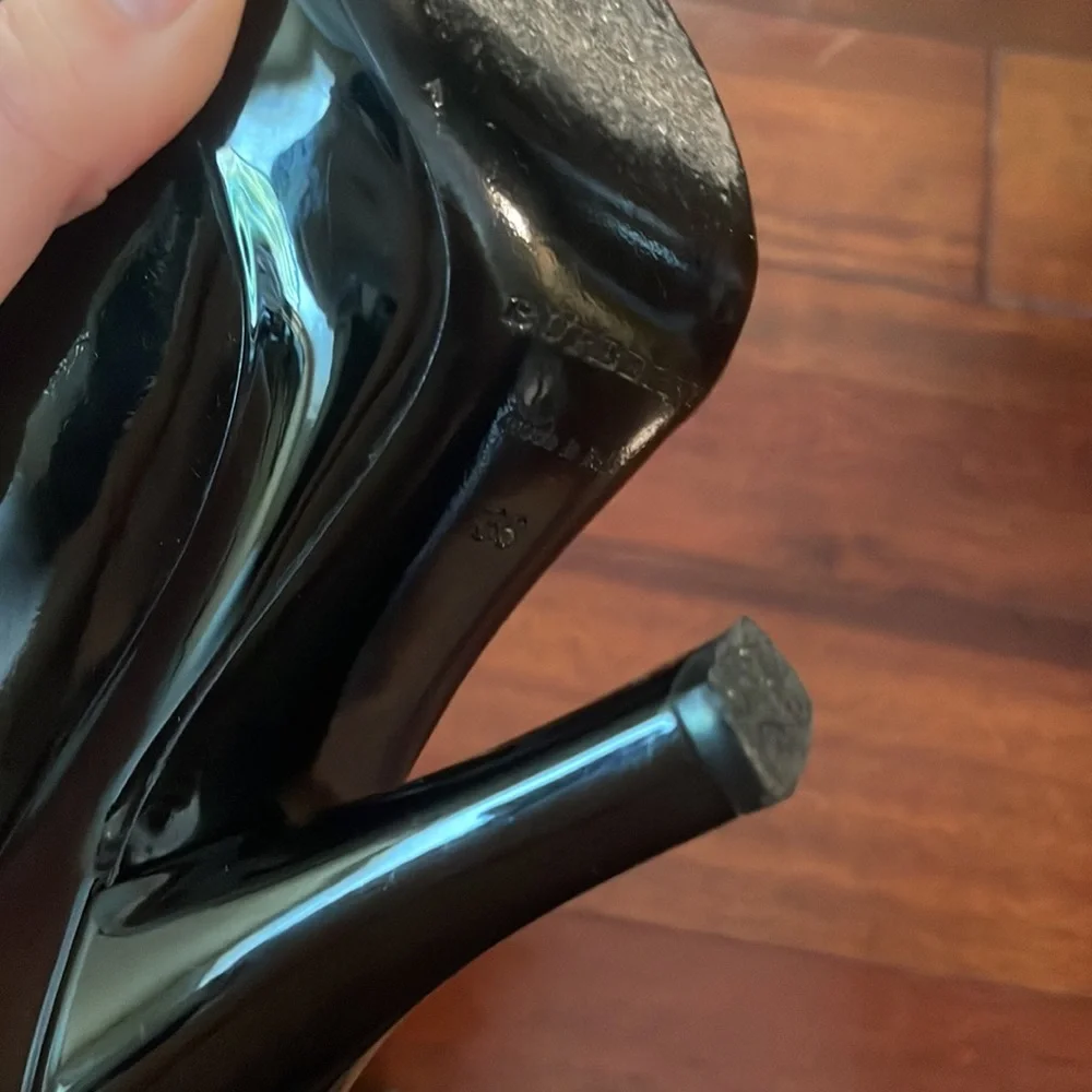 Burberry Patent Leather Booties - Picture 7 of 11